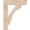 Ekena Millwork Merced Block Smooth Bracket, Douglas Fir, 5 1/2"W x 28"D x 36"H BKT06X28X36MRC05SDF - alternate 2